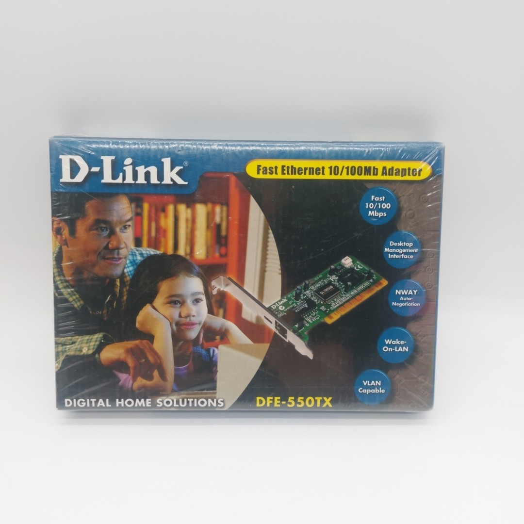 D-Link DFE-550TX Fast Ethernet 10/100Mbps PCI Adapter New Fast Ship