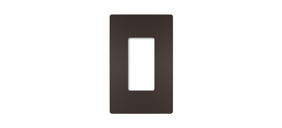 Wall Plate Radiant Bronze 1 gang Thermoplastic GFCI/Rocker/Toggle Bronze