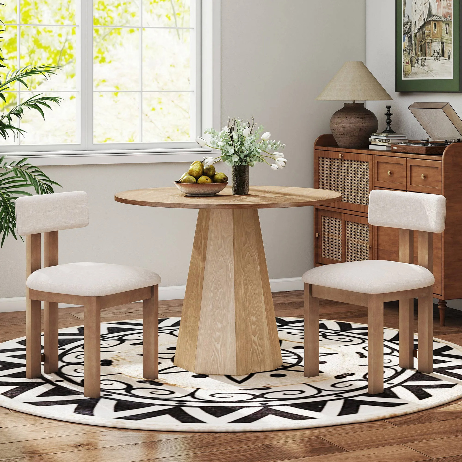 Clark 39" Round Dining Table Set