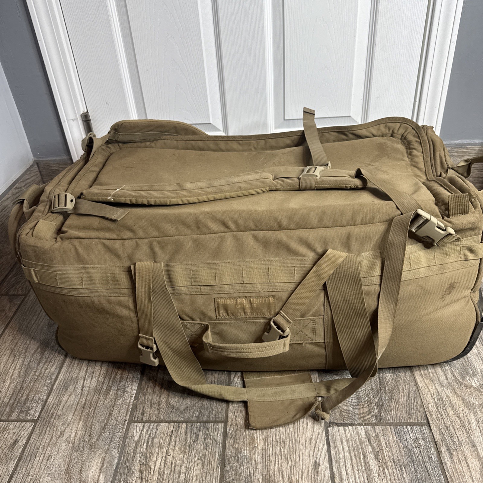 USMC Force Protector Gear USGI Deployment Bag on Wheels 1