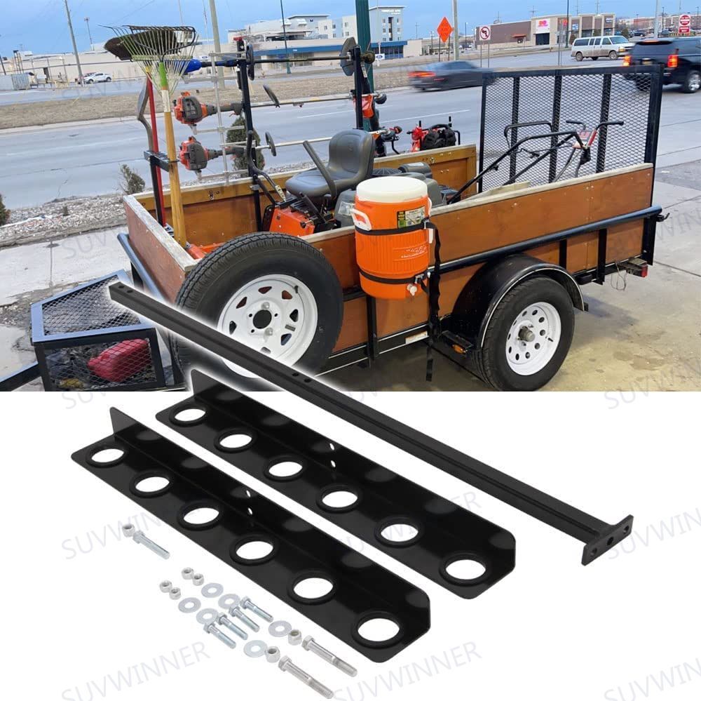 Trailer Truck Landscape Hand Tool Rack w/ 6 Tool Holes Shovel Holder