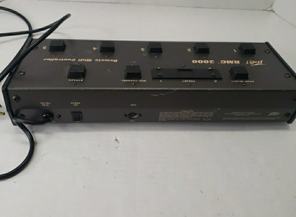 Peavy RMC 2000 Remote MIDI Controller Made in the USA