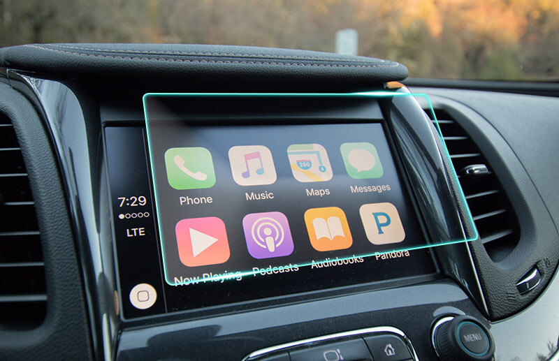 Crystal Clear Screen Protector for 2016 Chevrolet Impala Vehicle Navigation