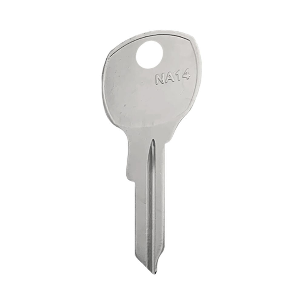 NA14 / 1069L  Key Blank  Nickel