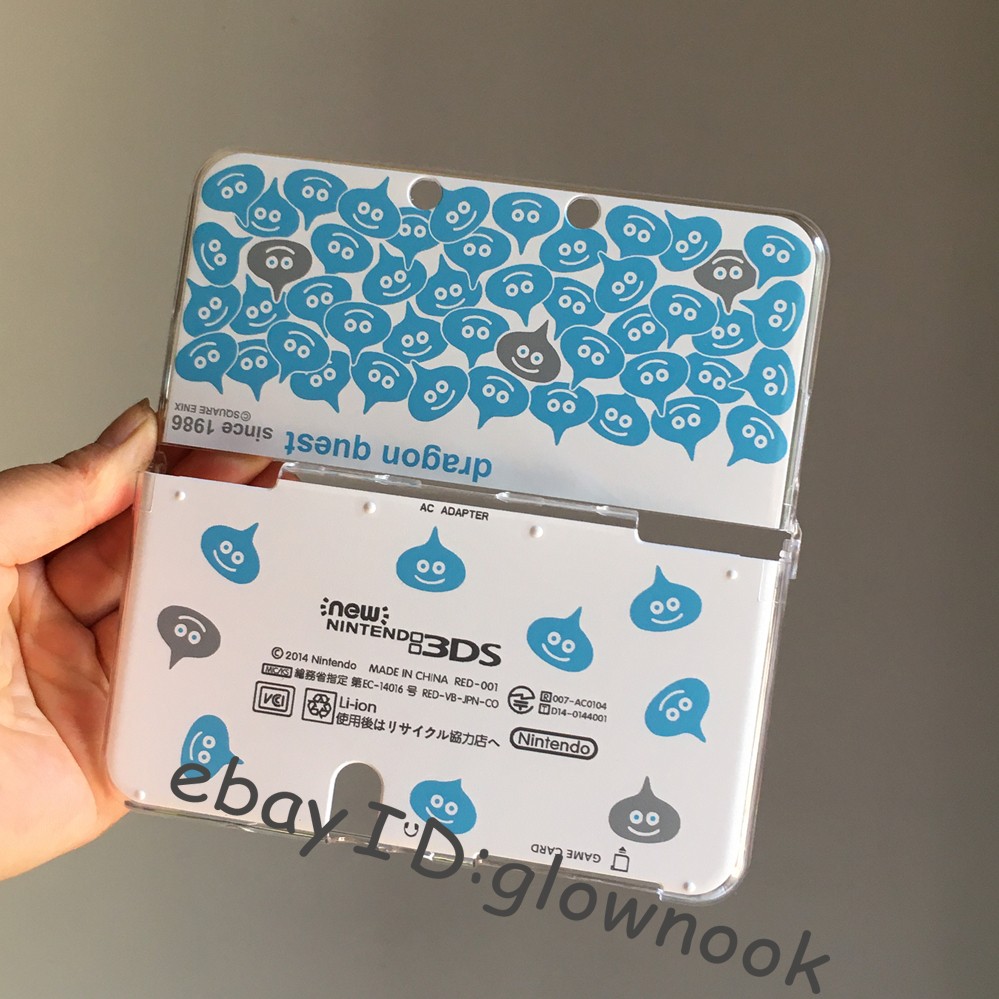 Nintendo New 3DS Console Plates Shell Custom Dragon Quest Slime Protective Case