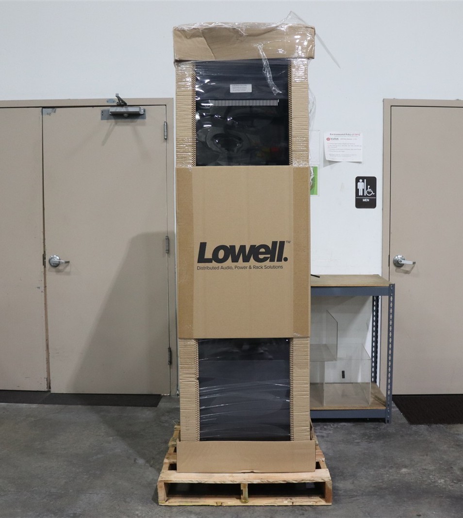 NEW Lowell LER-4427 44U AV Server Floor Rack Enclosure 27" Deep Network Cabinet