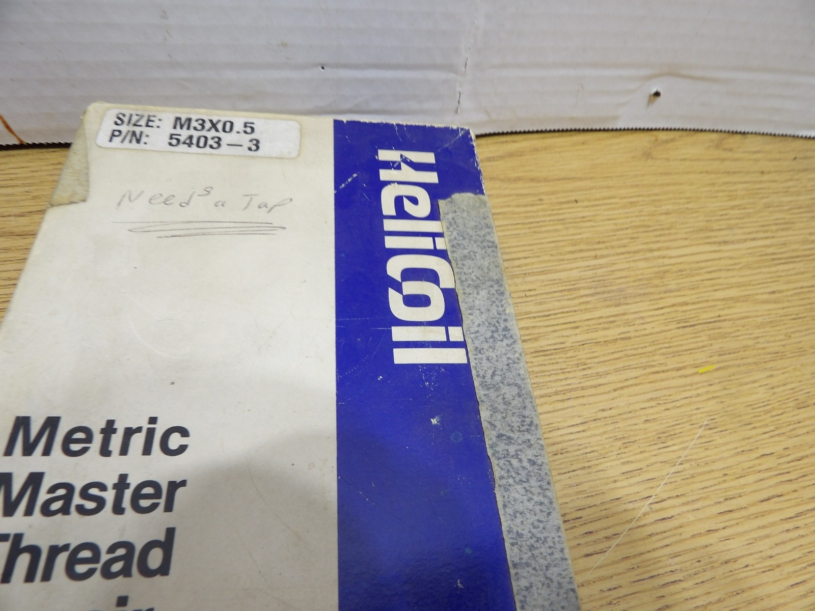 Helicoil M3X0.5. 5403-3 Metric Master Thread