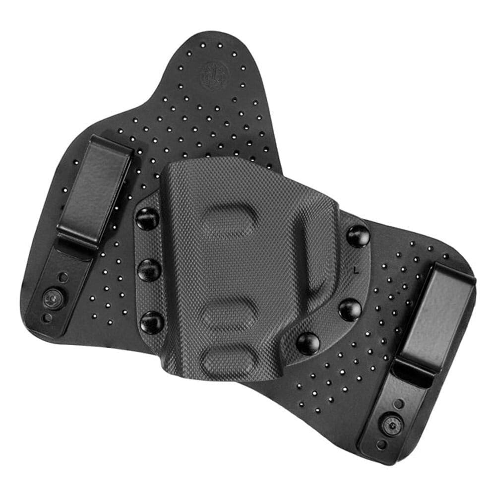 Beretta APX Carry Hybrid IWB Holster, Left Hand, Black, 2 Clips (E00737)