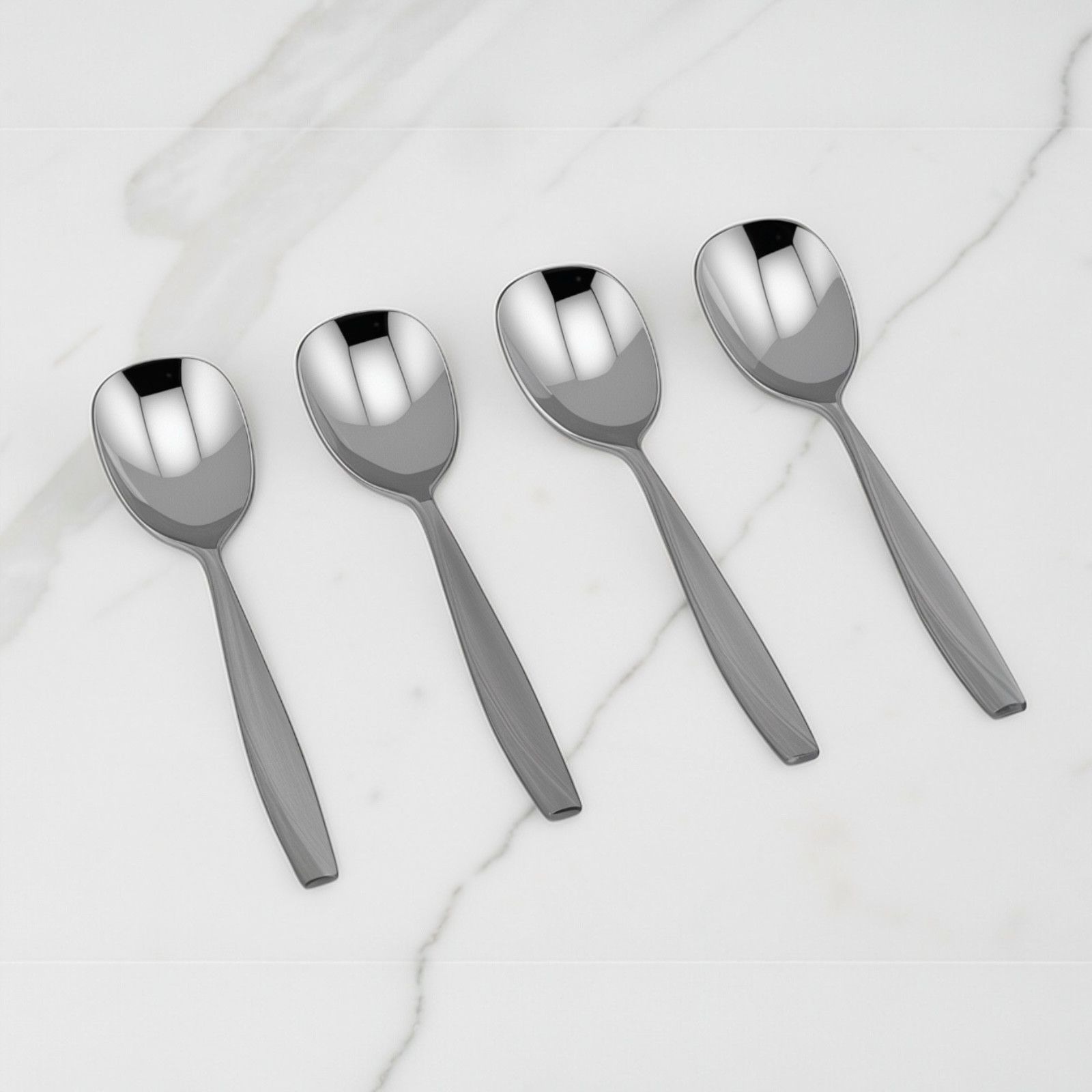 Oneida Camlynn Set of 4 Sugar Spoons 6"
