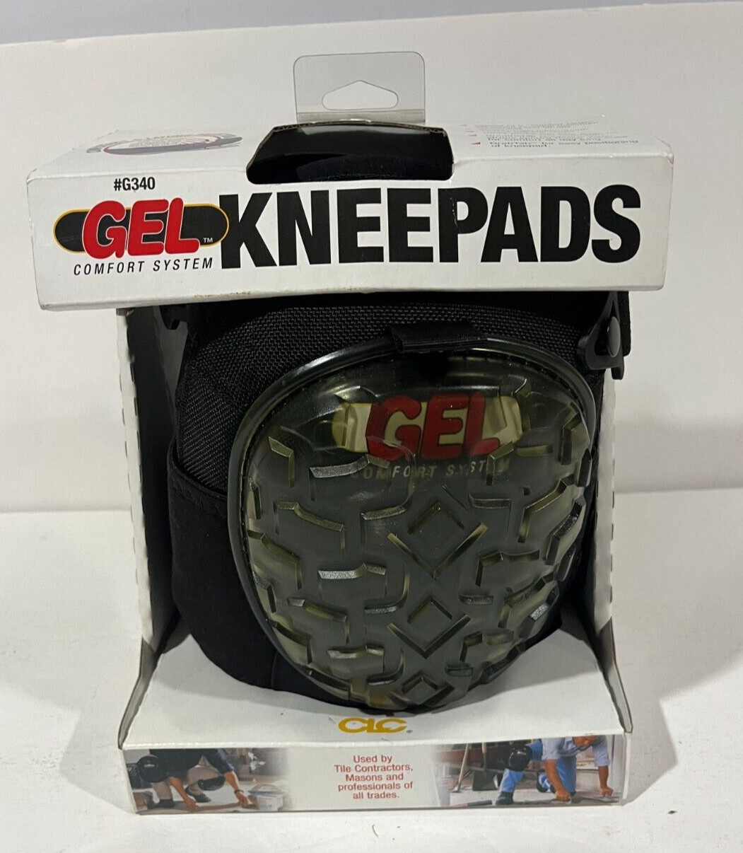 NEW CLC G340 GEL PROFESSIONAL KNEE PADS KNEE PADS ONE SIZE FITS ALL