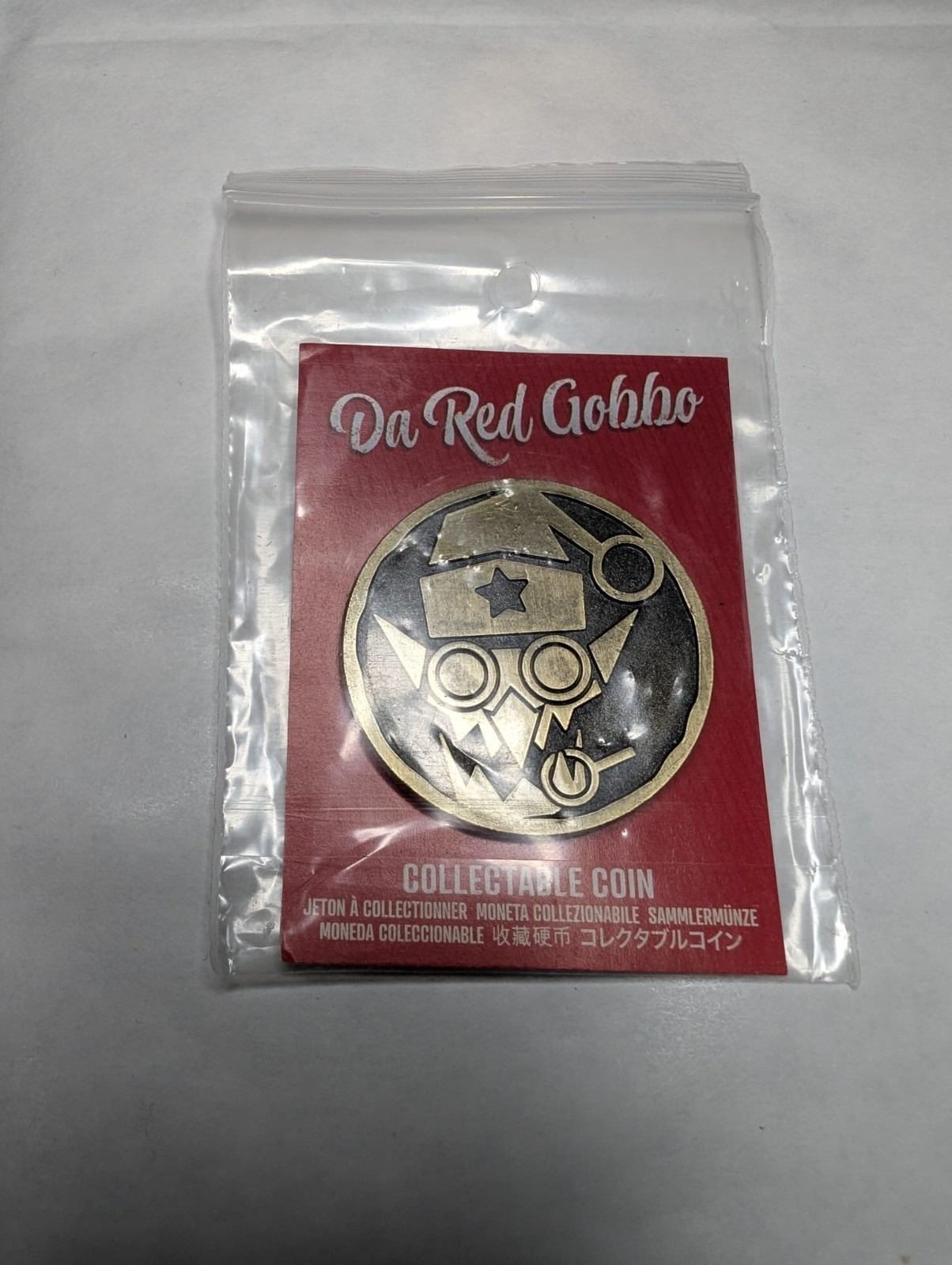 Da Red Gobbo Collectable Coin - Warhammer Games Workshop Christmas Coin