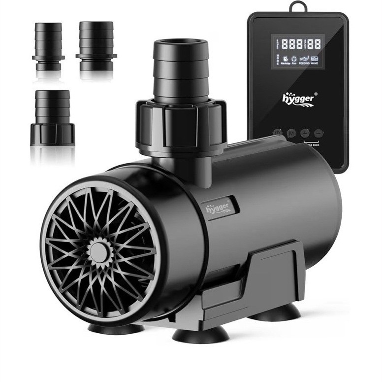 hygger HG268 Aquarium Water Pump w/ Controller 800 GPH 22W 11.5 ft Head