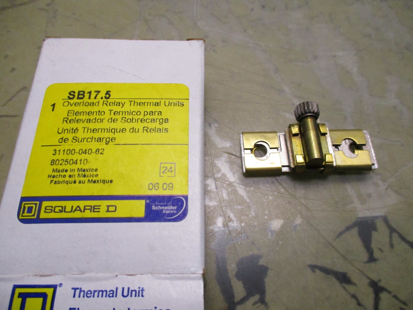 Square D SB17.5 Overload Relay Thermal Unit [5*C-13.5]