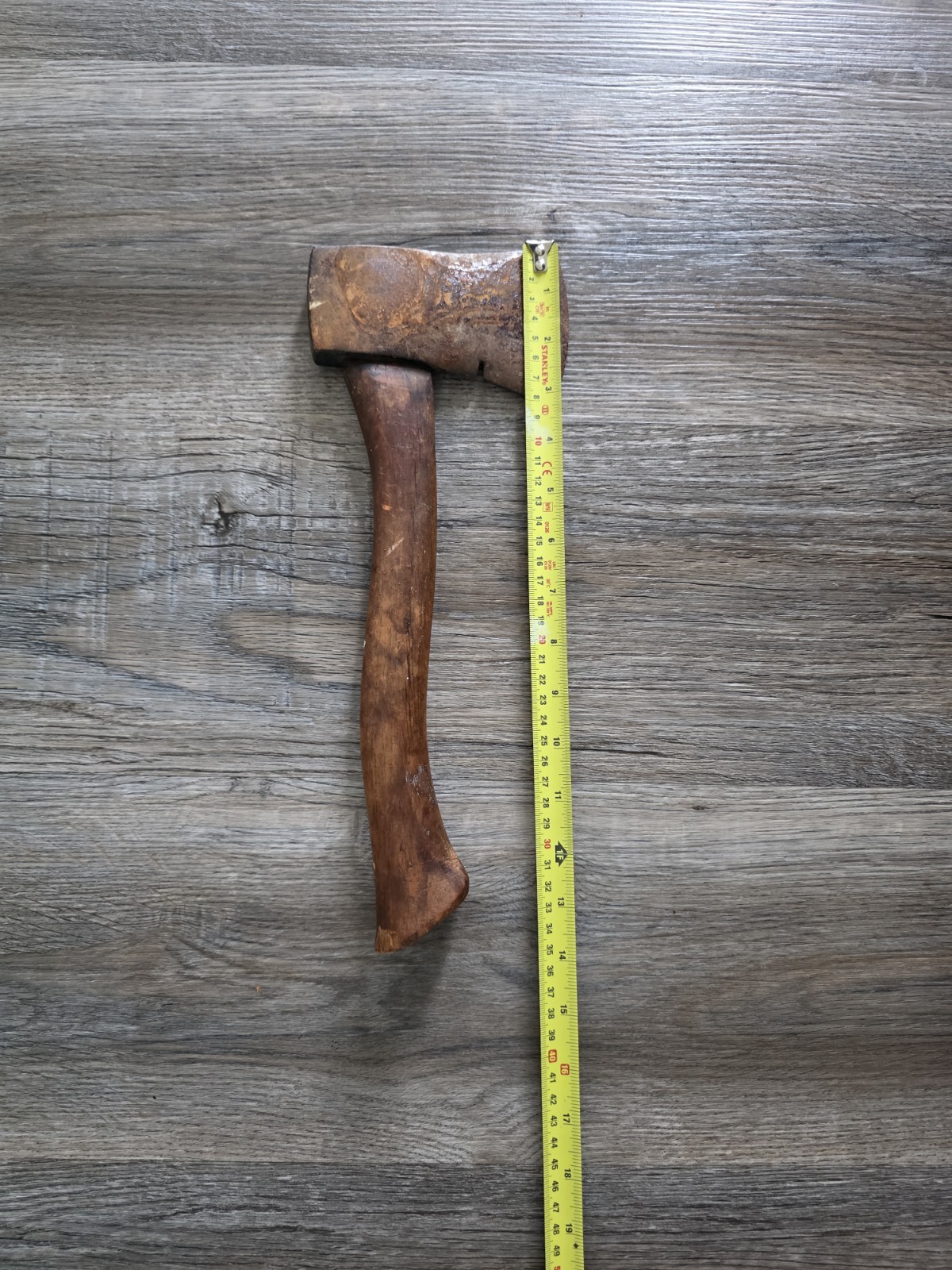 Rare Collectible Vintage Keen Kutter  Brown Wood-Handled Axe