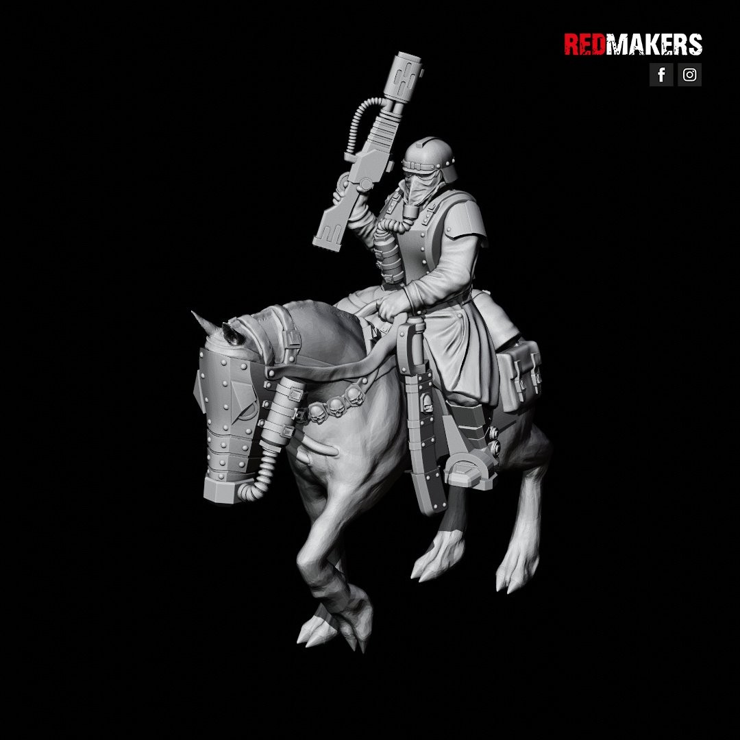 DEATH DIVISION CAVALRY MELTGUN SET (5U)