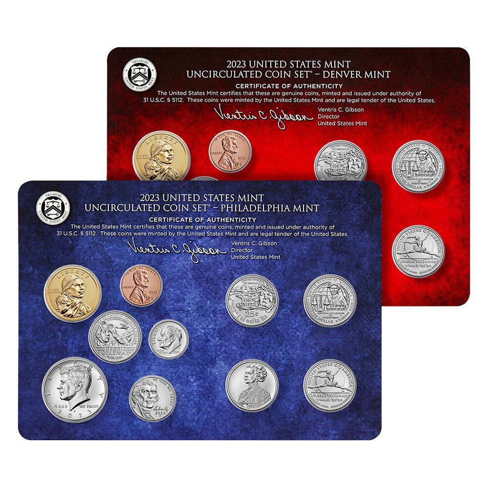 2023 U.S. Mint Uncirculated Coin Set