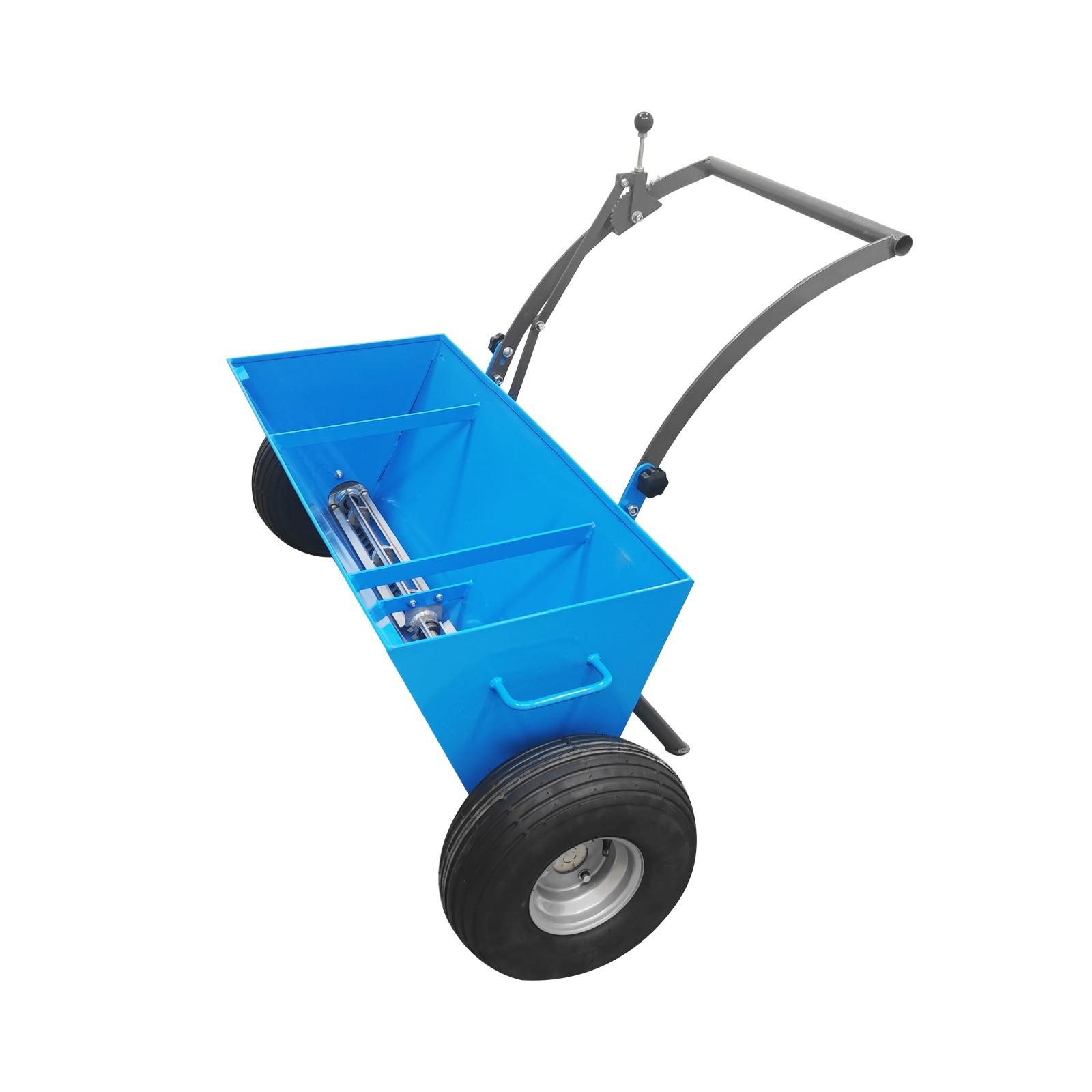 Hand-pushed Corundum Spreader with Large-Capacity Hopper for Floor Construction
