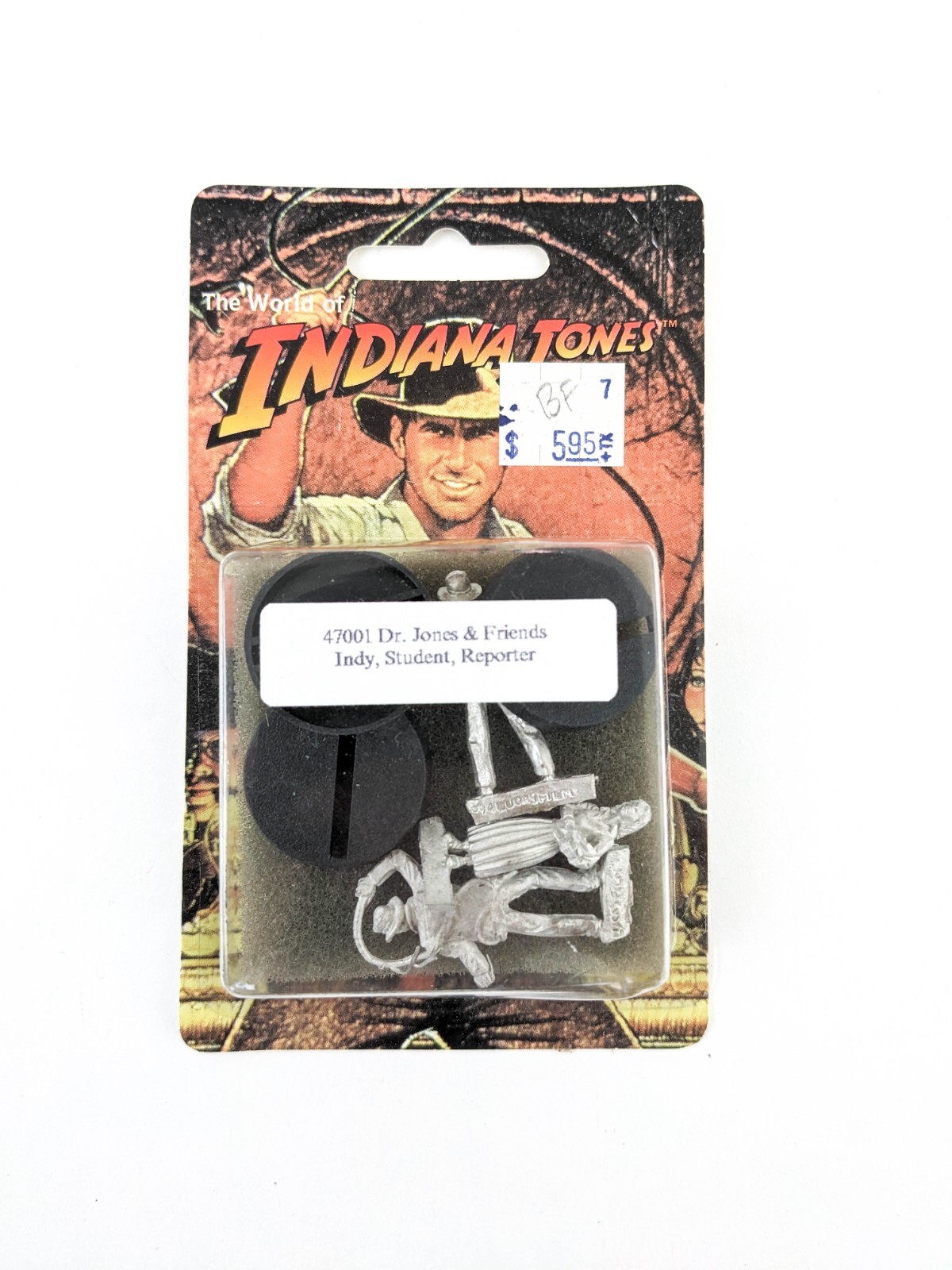 Vintage West End Games World of Indiana Jones Dr.Jones &  friends 47001 25mm