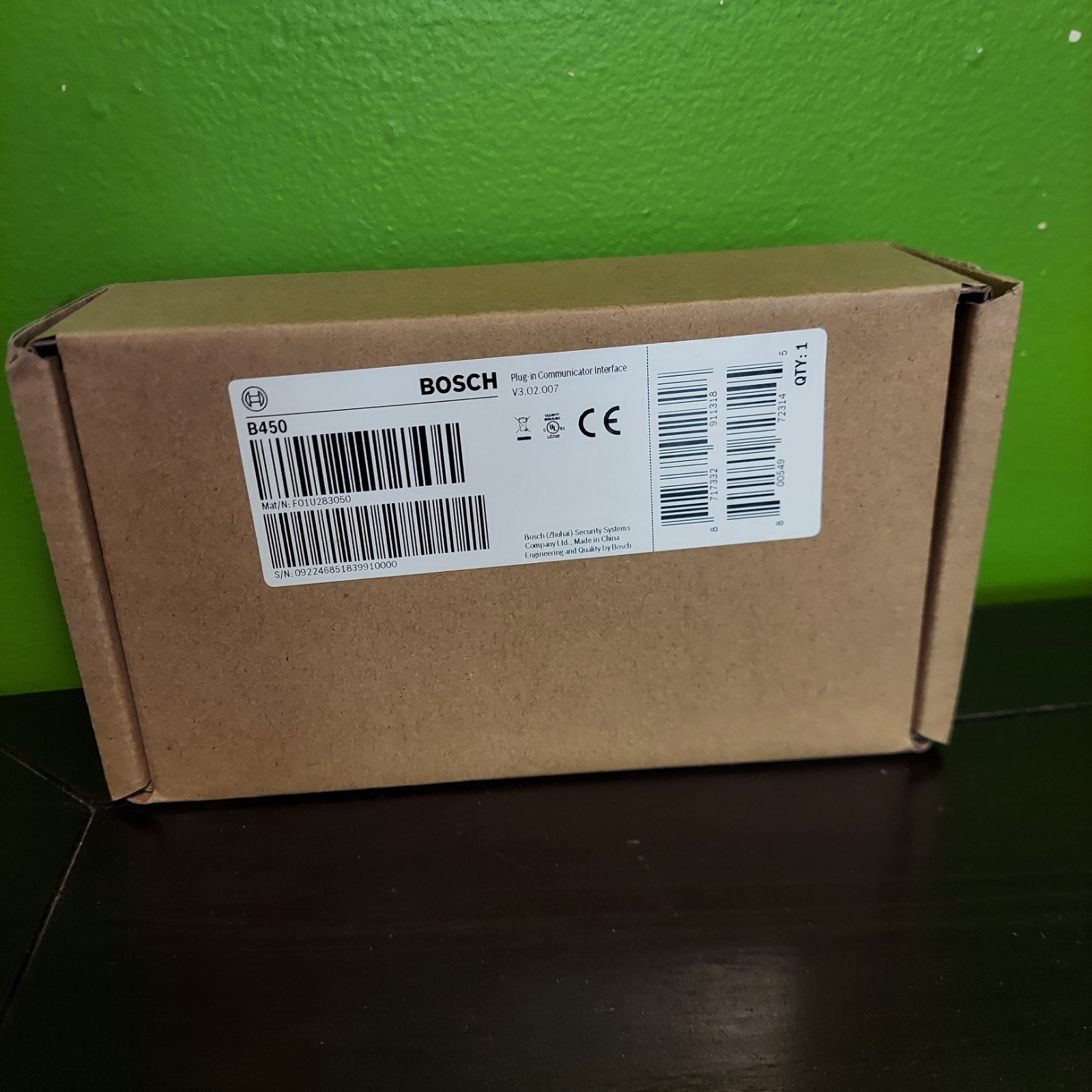 Bosch B450 Conettix Plug-Communicator Module Interface
