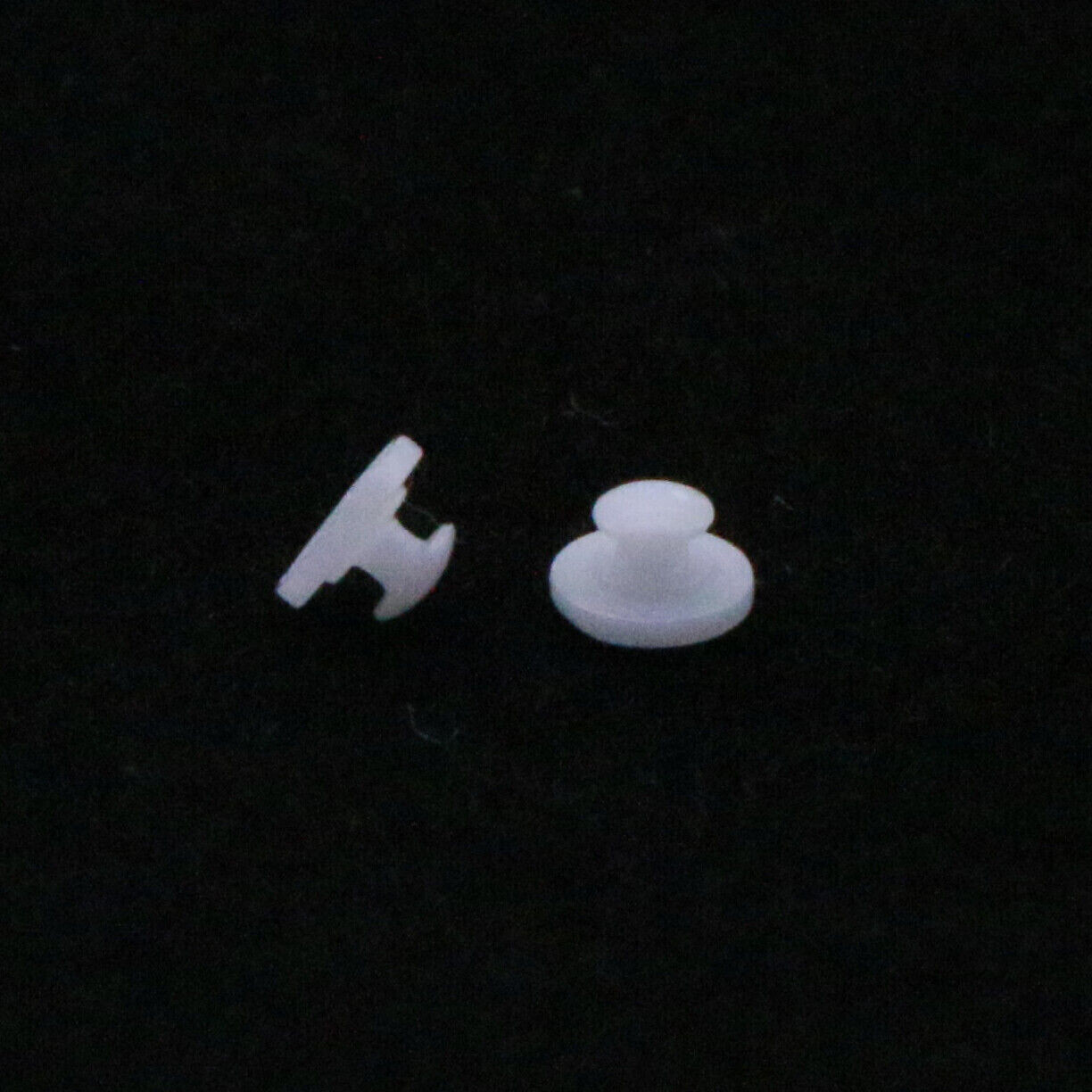 Dental Orthodontic Elliptical Lingual Button Bondable Round Base Traction Hook
