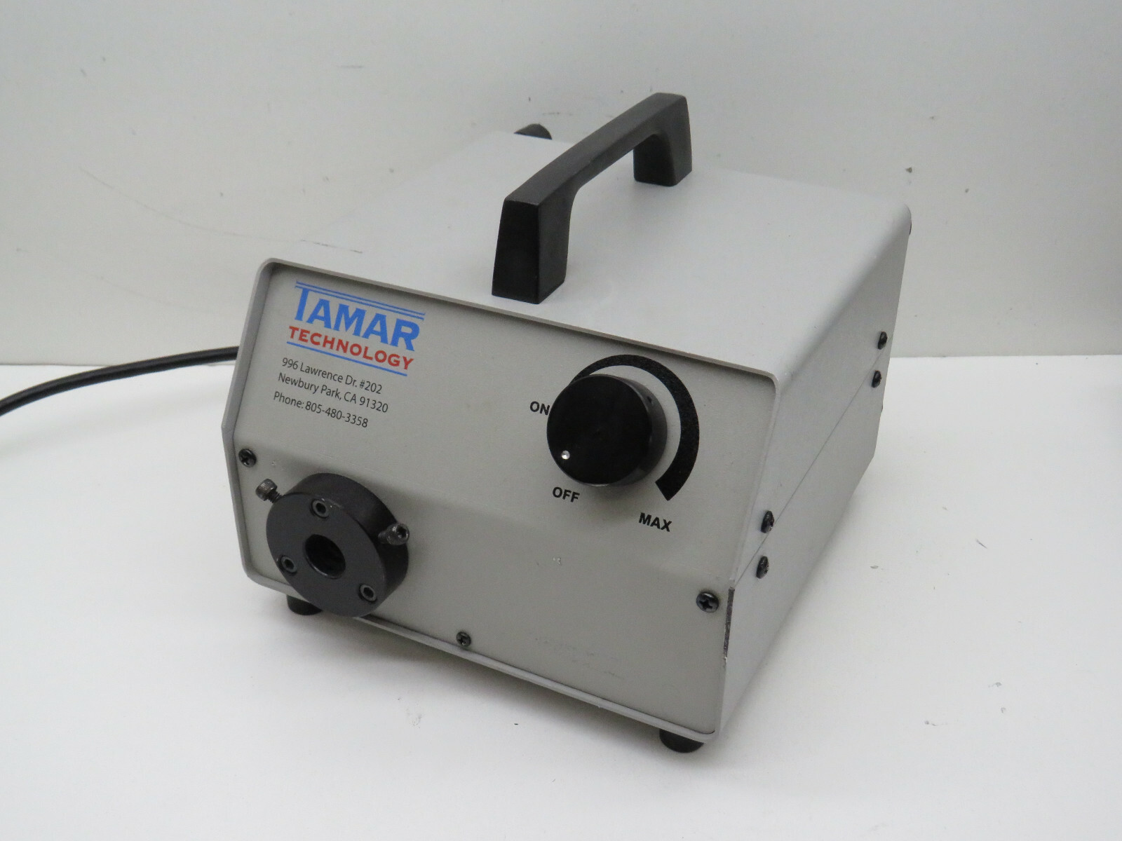 Tamar Technology FOI-250-TAMAR Fiber Optic Illuminator Light Source *Needs Bulb*