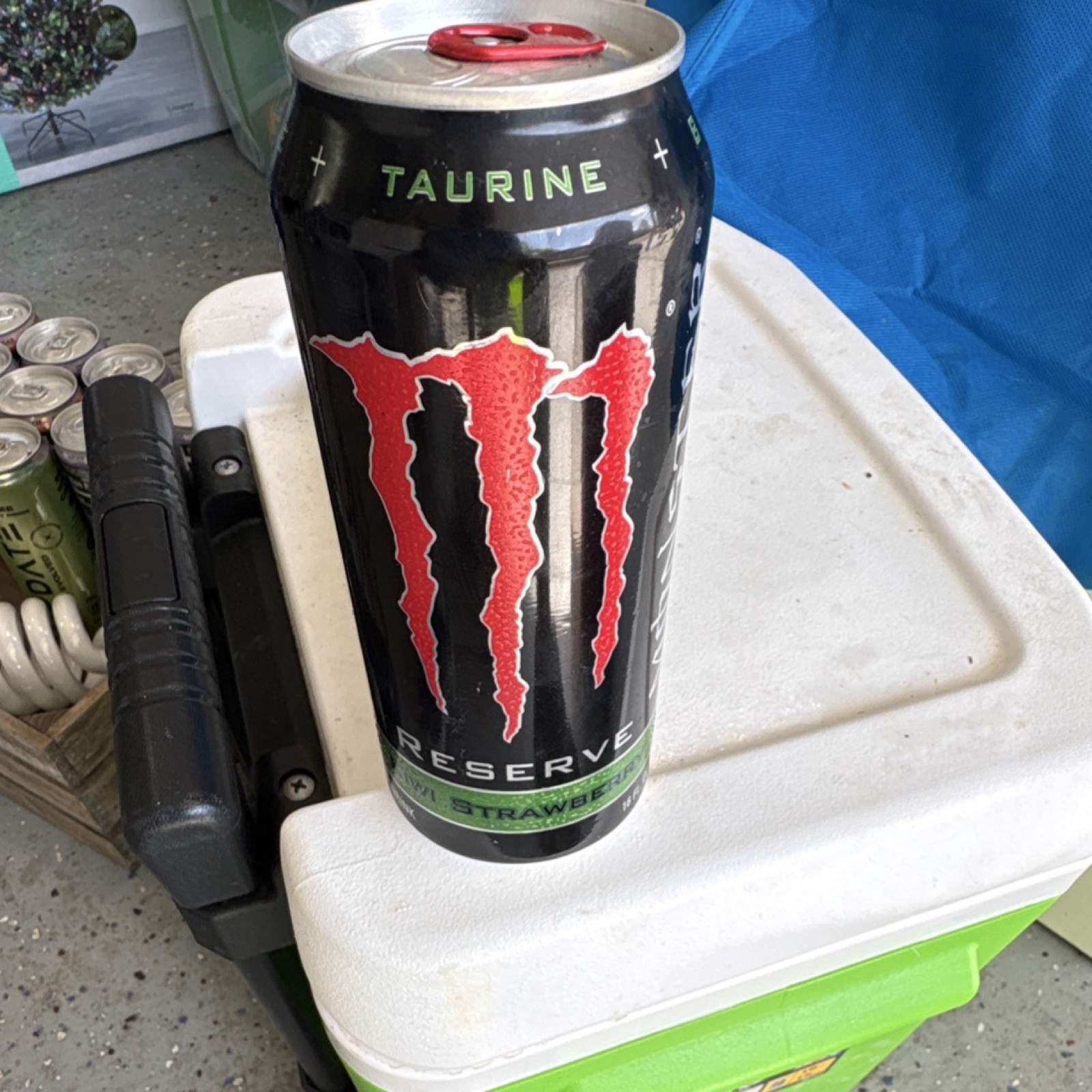Monster Reserve Kiwi Strawberry Energy Drink 16 oz Can Energy & Fitness Drink