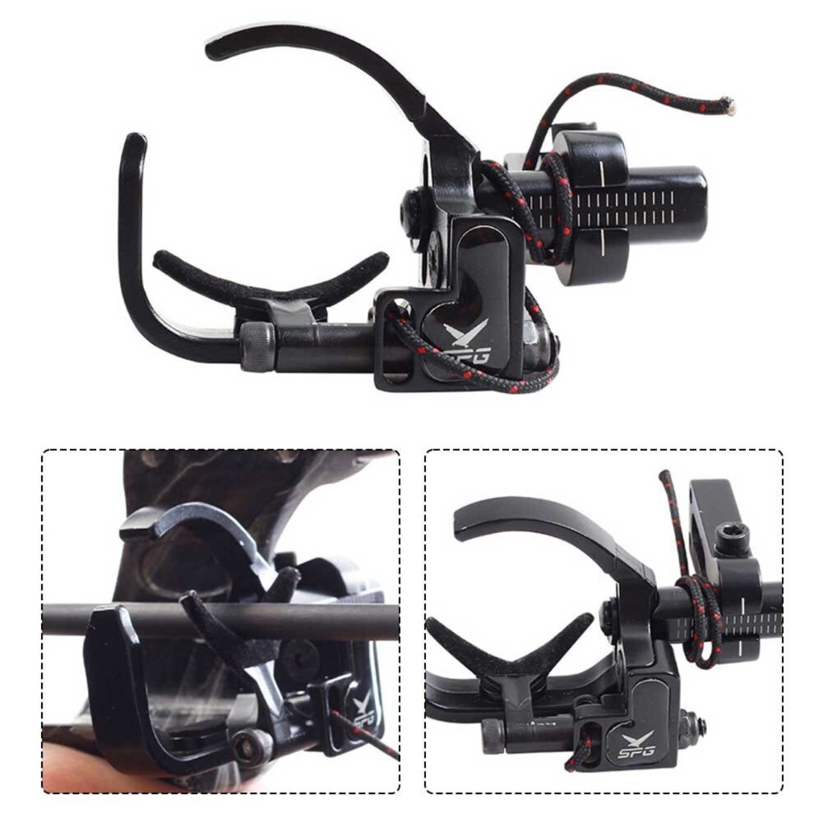For Compound Bow Metal Drop Away-Rest Advanced 4 Way Adjustable Arrow Rest