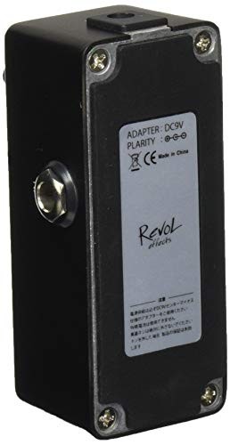 REVOL EFFECTS Twector Amplator Emulator Overdrive Pedal EFD-01 Black