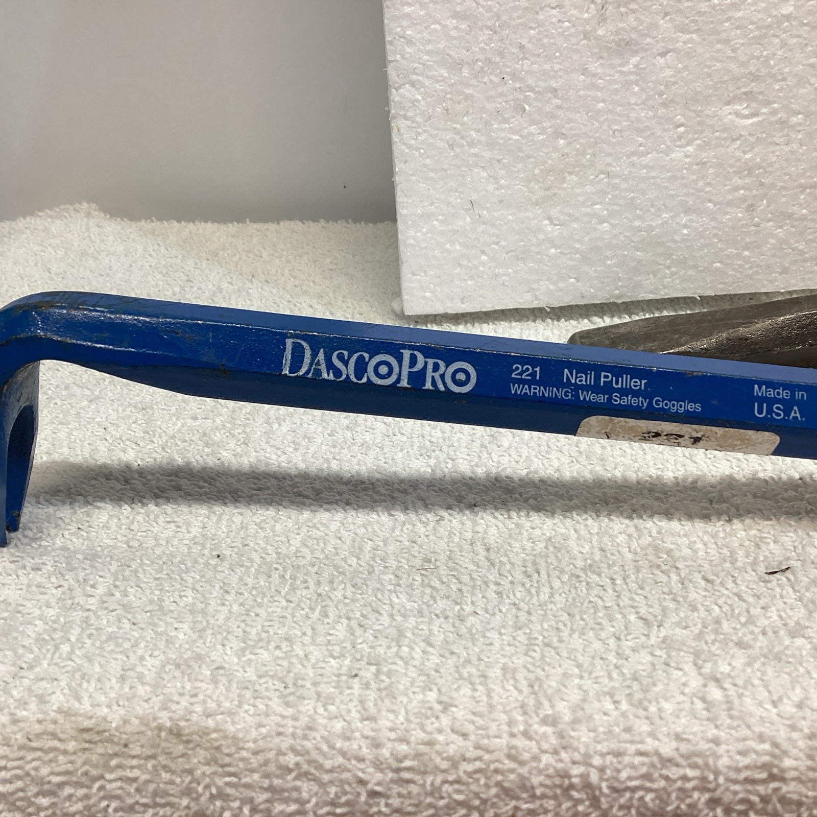 (2) Dasco Pro Nail Puller Claw Bar 11-1/2" Dasco 417 1 Chisel