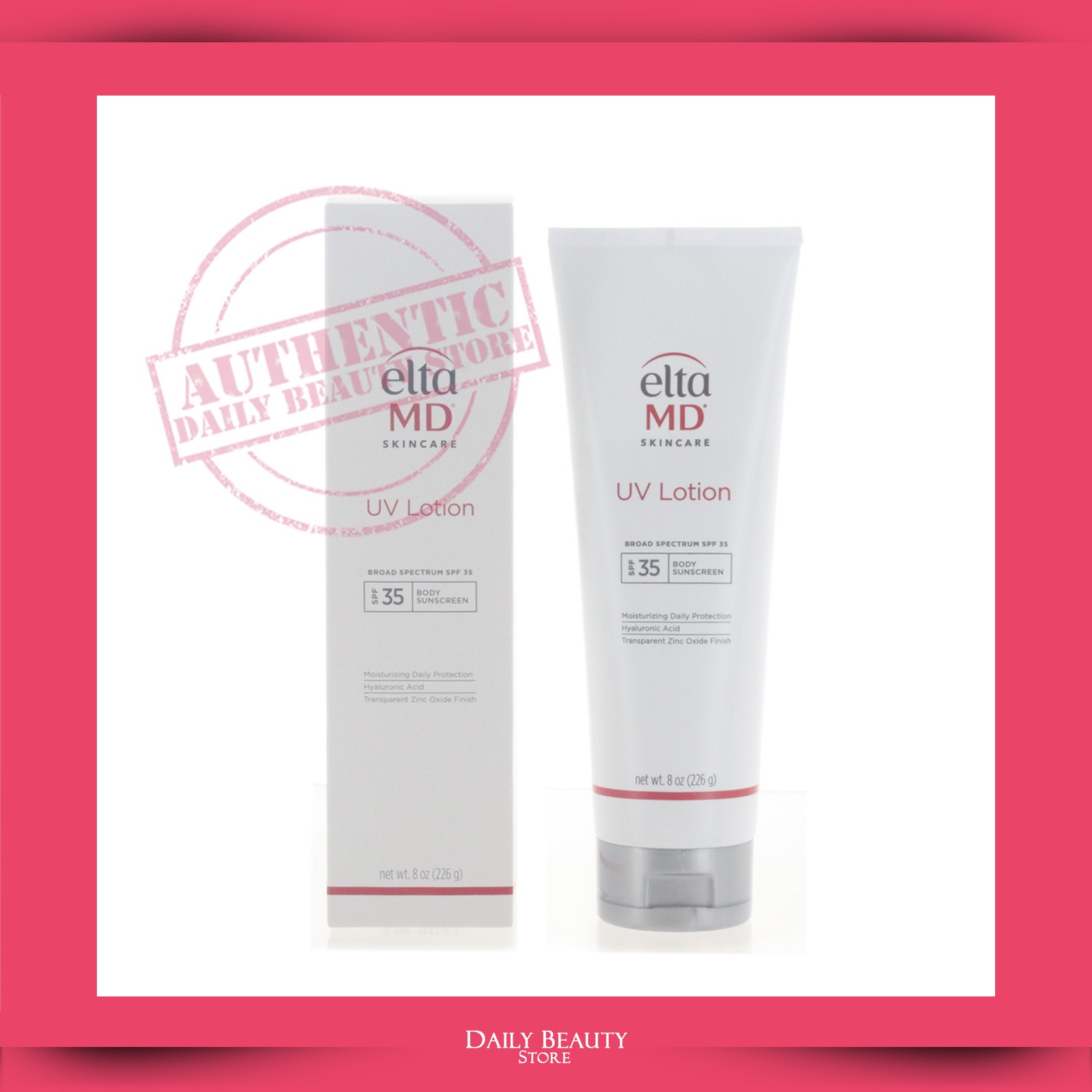 Elta MD UV Lotion Broad Spectrum SPF 30+ 226g 8oz EXP 8/2027 NEW FAST SHIP