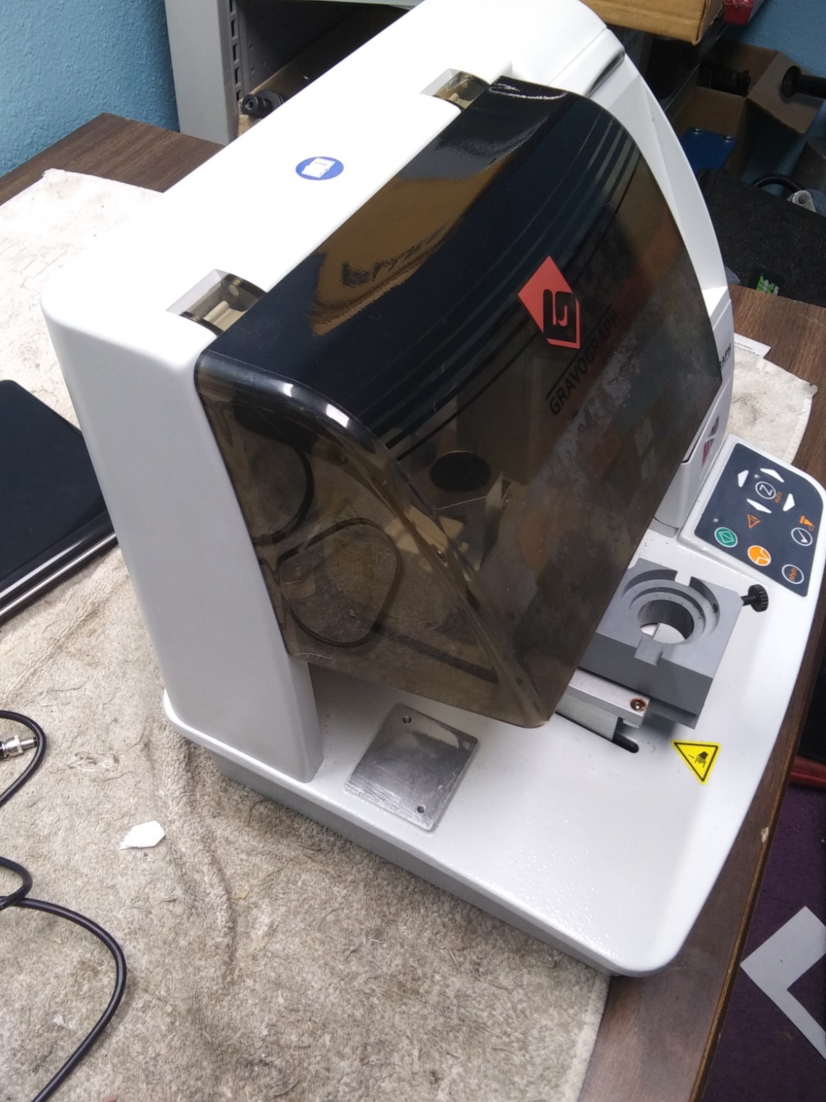 Gravotech M20 Desktop Rotary Engraving Machine Corso FOR PARTS OR REPAIR