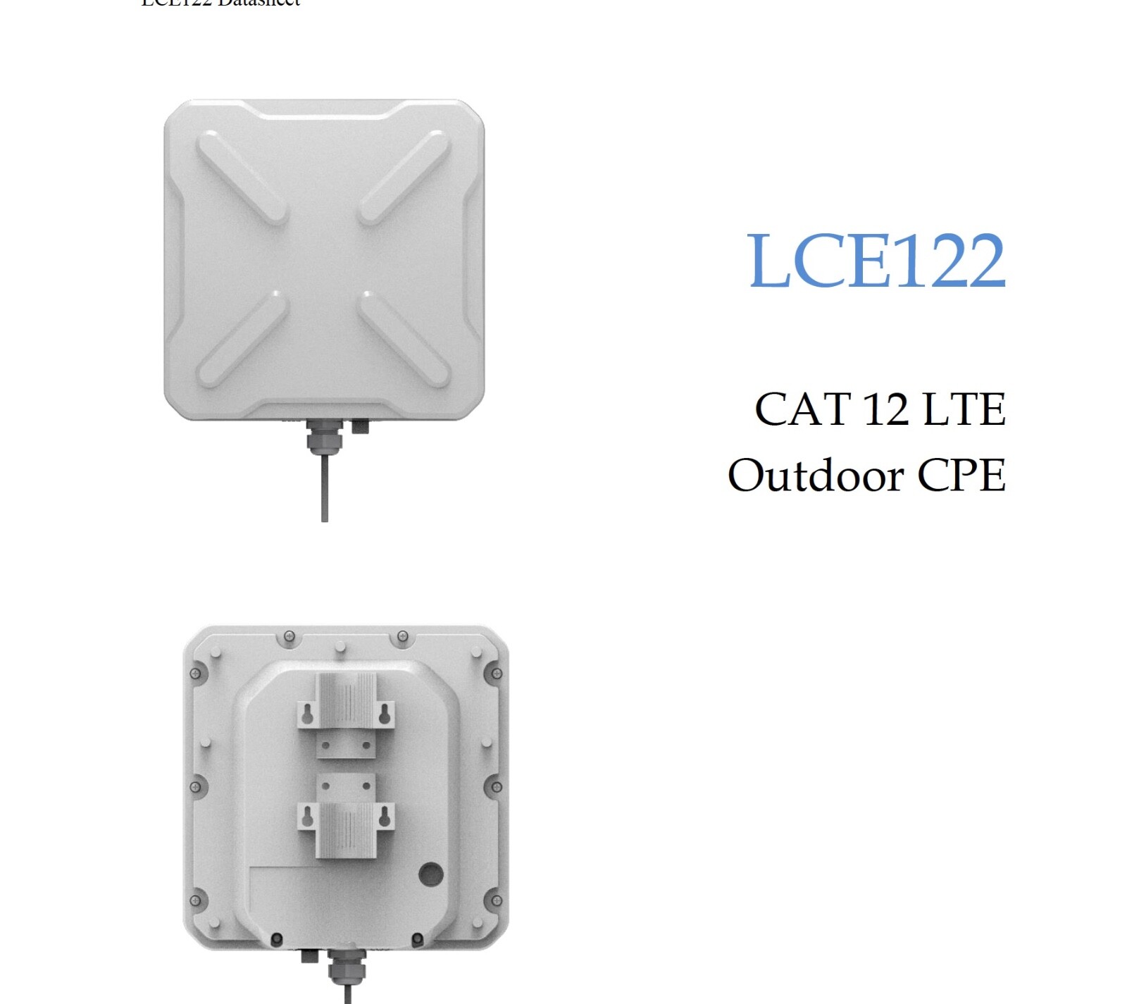 LOT OF 10x NEW LTE 4G CPE Outdoor CAT 12 model LCE122 TDD BAND B41 , B48