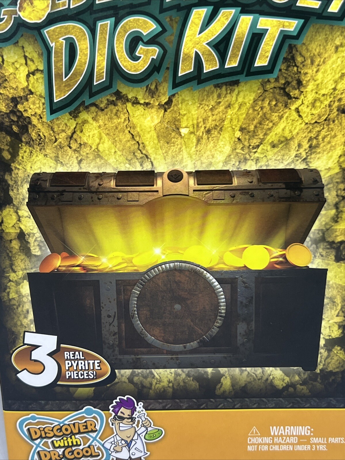 Discover With Dr. Cool Golden Nugget Dig Kit