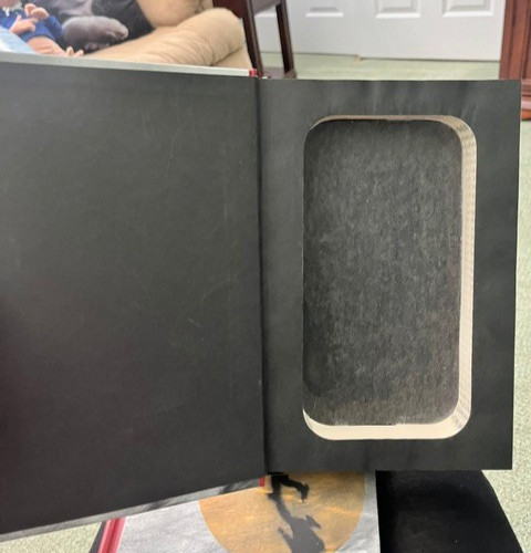 "The Big Picture" Book Safe (Faux Book w/secret compartment to hide valuables)