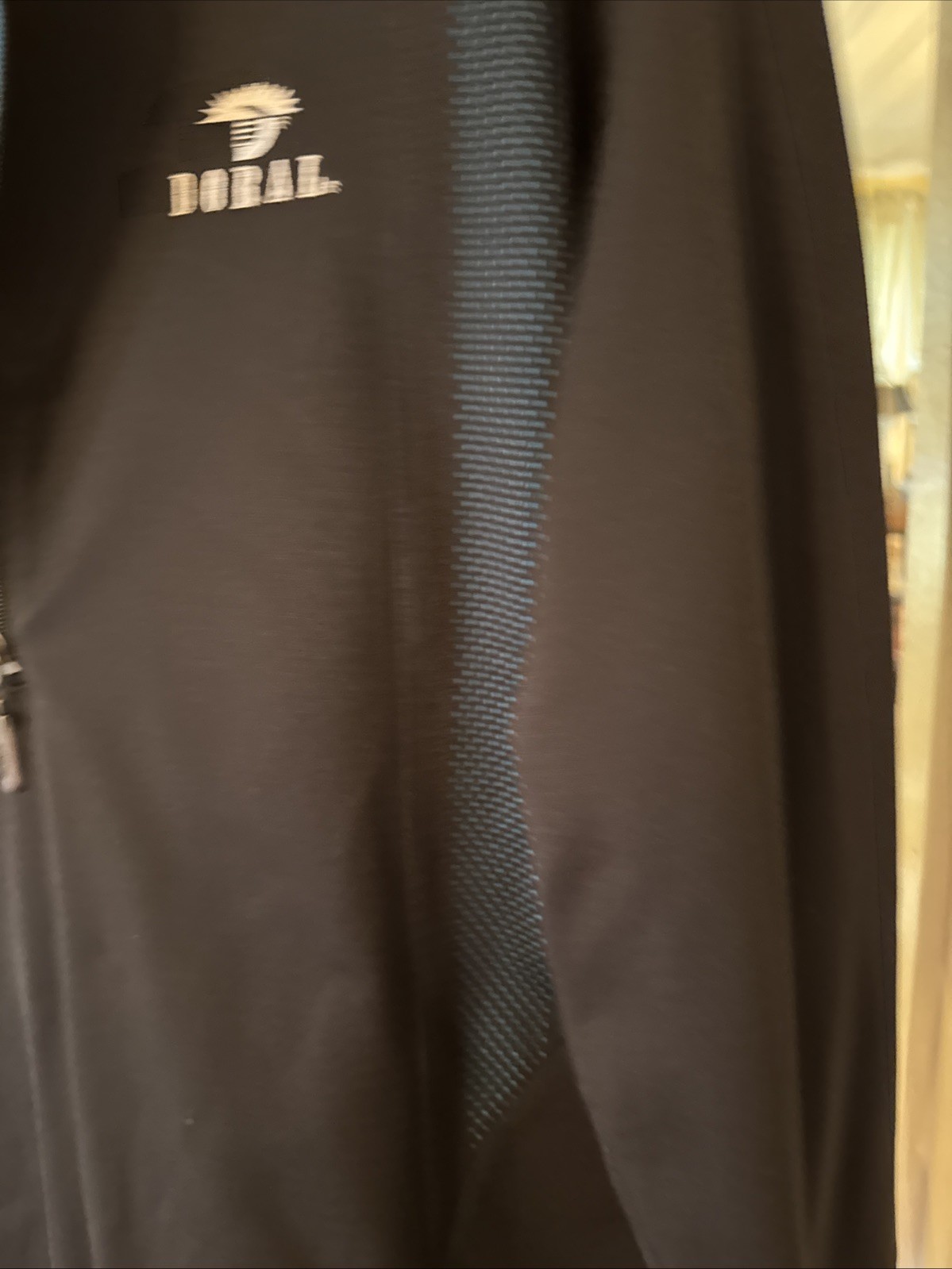 Women’s Small Nike DORAL Golf Pullover Jacket Long Sleeve Black