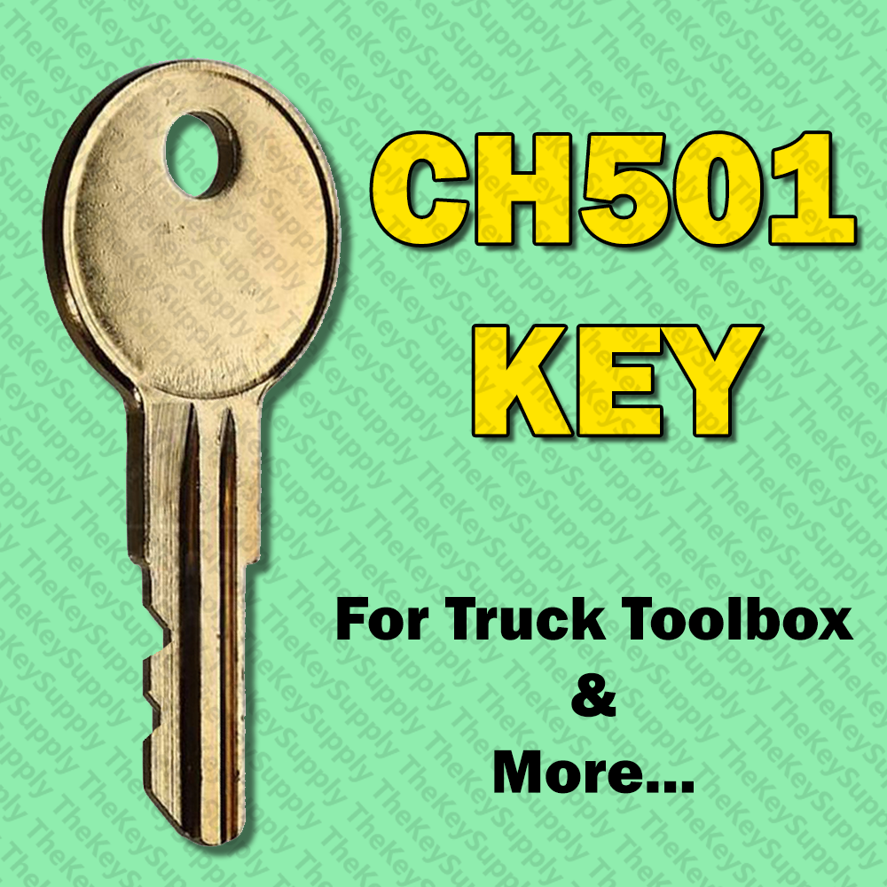 CH501 Key For Truck Tool Box and More