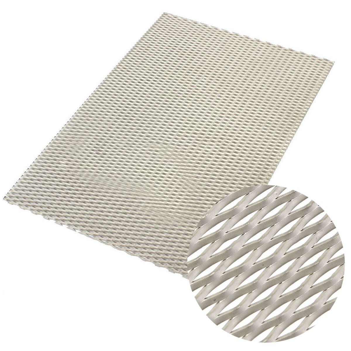 Metal titanium mesh grill 200 x 300 x 0.5 mm mesh perforated plate perforated YL