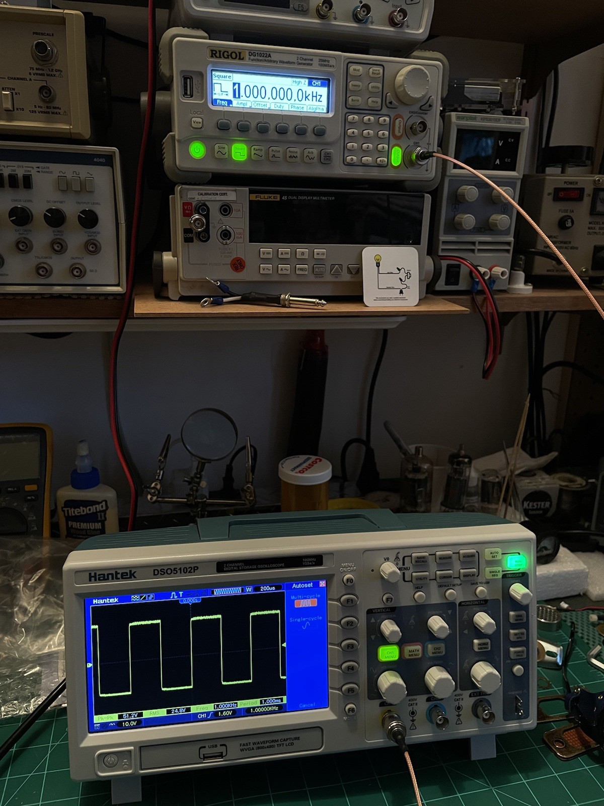 Hantek DSO5102P Digital Storage Oscilloscope