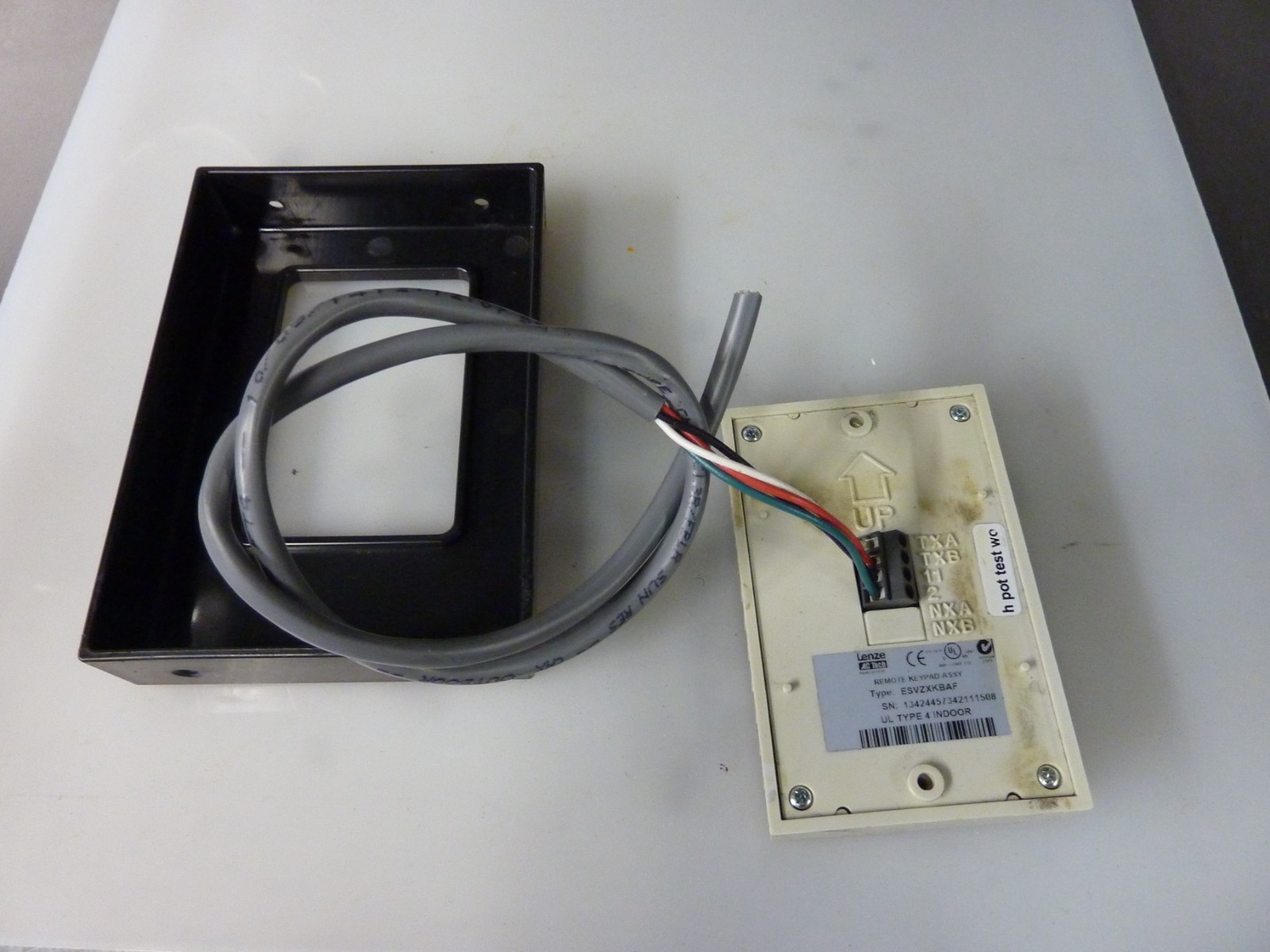 Lenze ESVZXKBAF Remote Keypad Assy (31385)