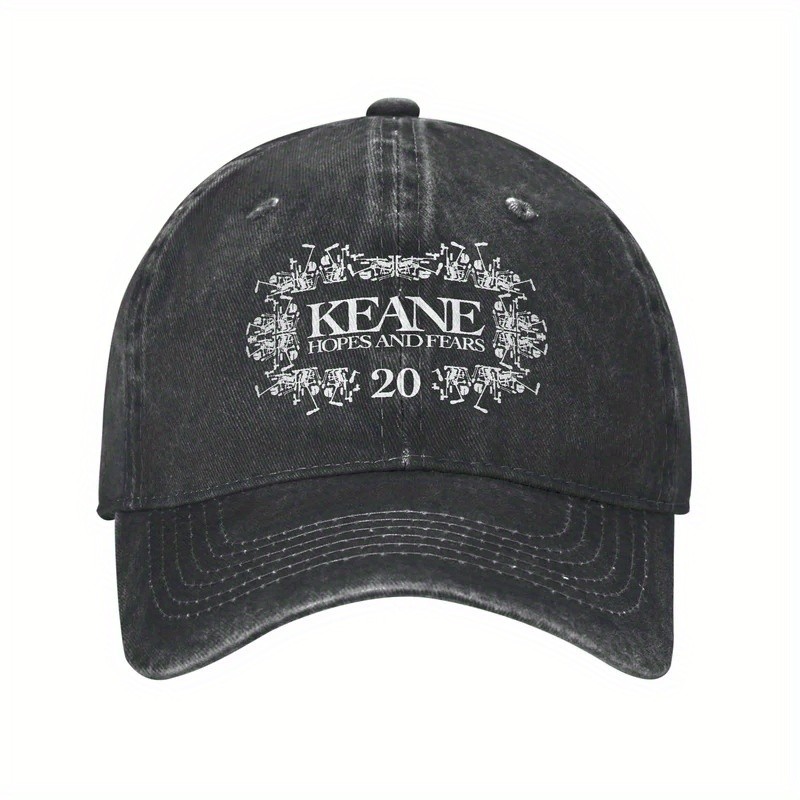 KEANE 2024 TOUR Printed baseball cap outdoor sports leisure adjustable sun hat