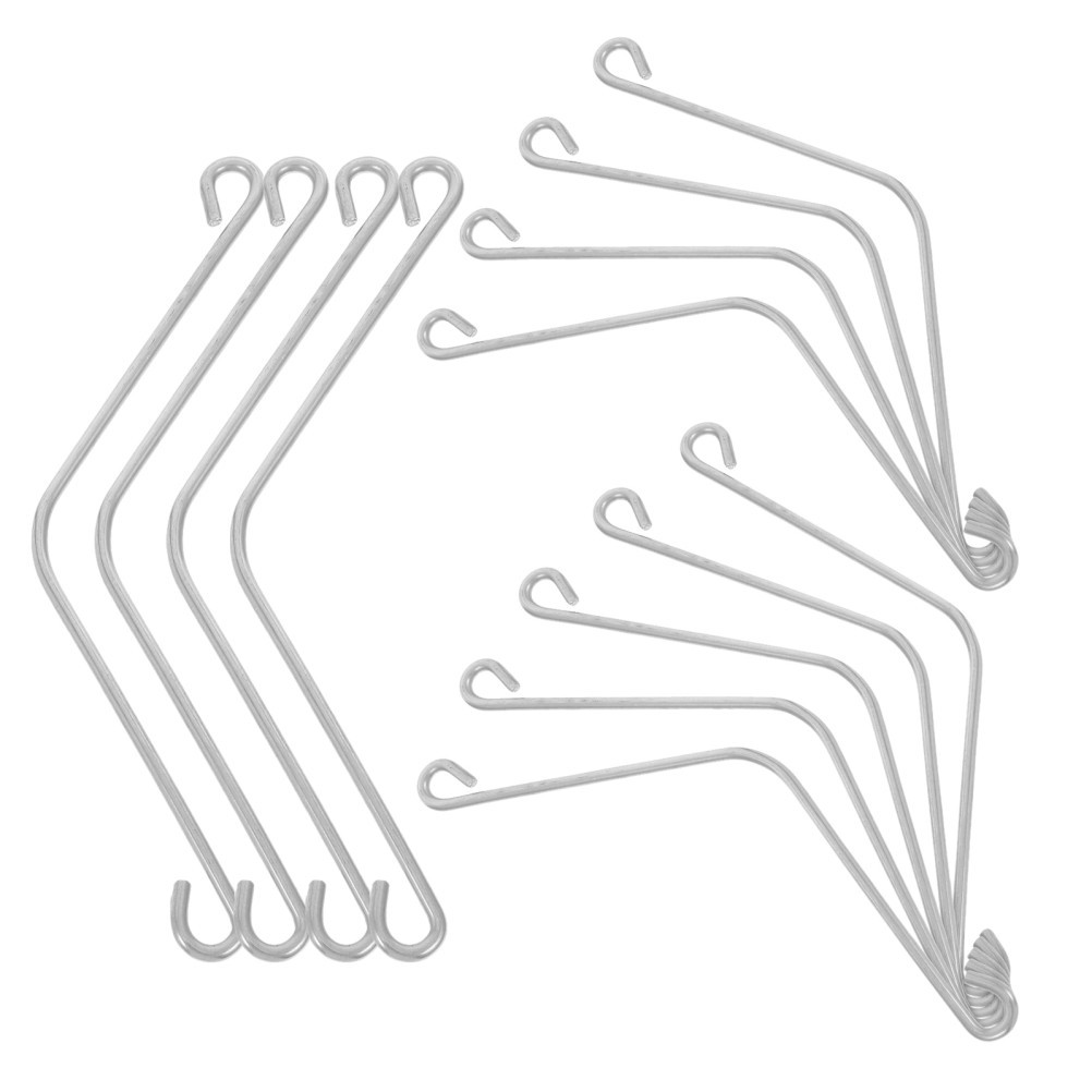 14pcs Stainless Steel Beehive Spring Clip: Hive Connector for Brood Box