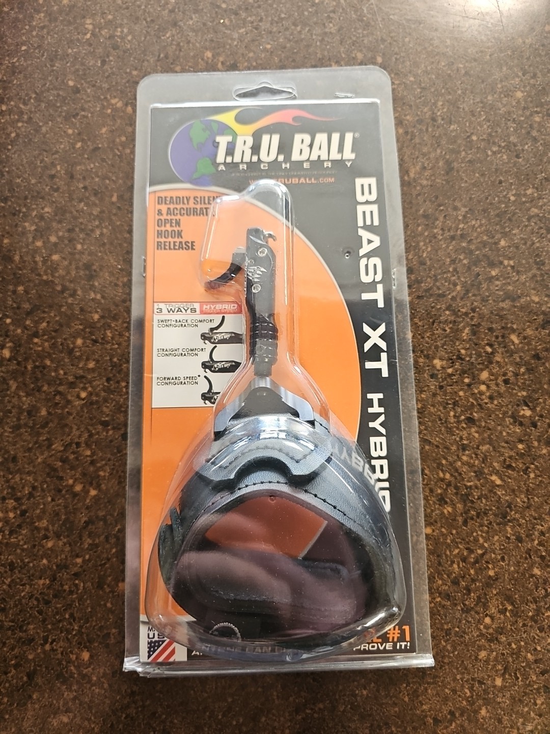 Truball Bone Collector Beast XT Hybrid Release Black X-Large self fasteners