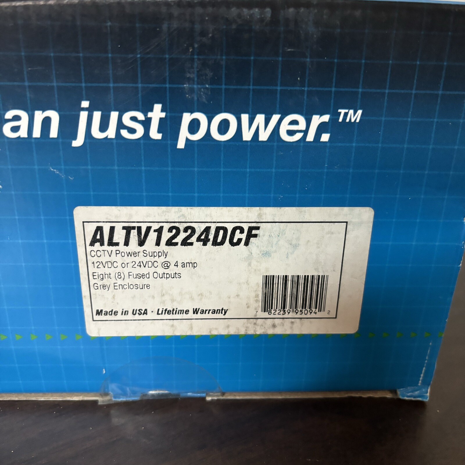 NEW Altronix ALTV1224DCF CCTV Power Supply 8 Fuses