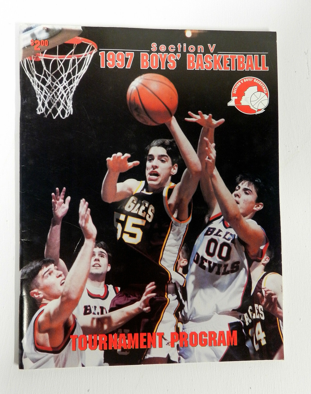1997 SECTION 5 HIGH SCHOOL BASKETBALL TOURNAMENT PROGRAM ROCHESTER NY