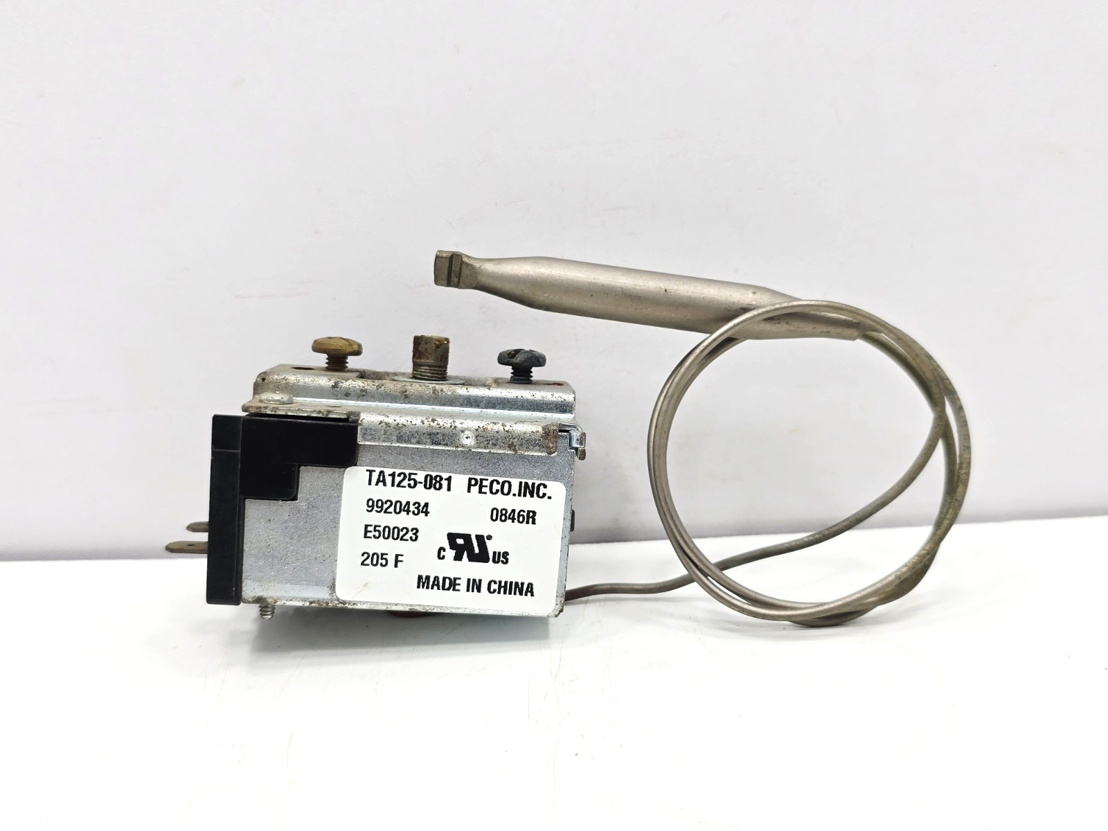 TA125-081 PECO SAFETY THERMOSTAT E50023 ( 9920434 )