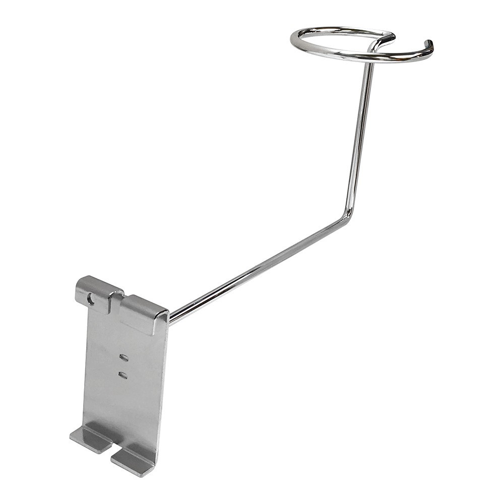 Gridwall Hat Display Hook Chrome Single Cap Holder for Retail Display Panel 1 Pc