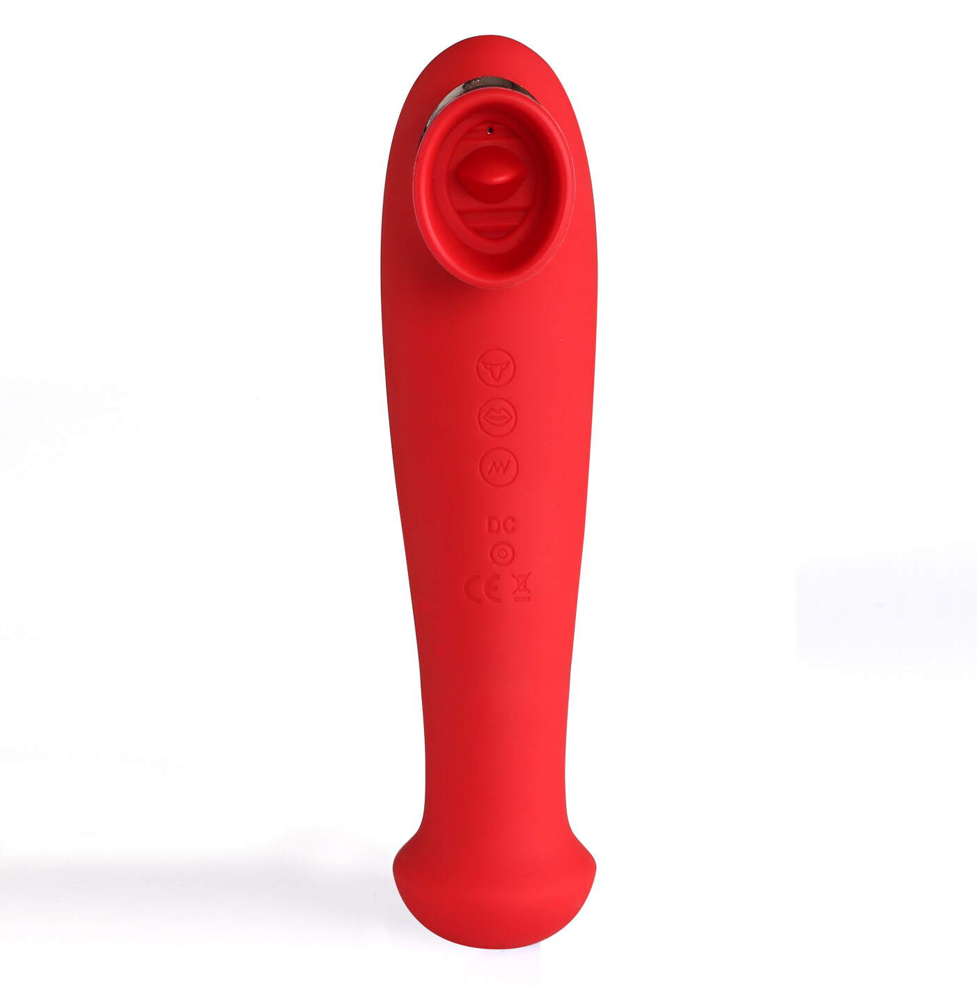 DESTINY RED SUCKING CLITORAL STIMULATOR 3 MOTORS FLUTTERING VIBRATING MASSAGER