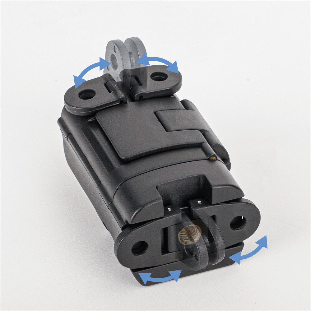 Foldable Expansion Dual Hooks Adapter Protective Case Brackets for DJI Pocket 3