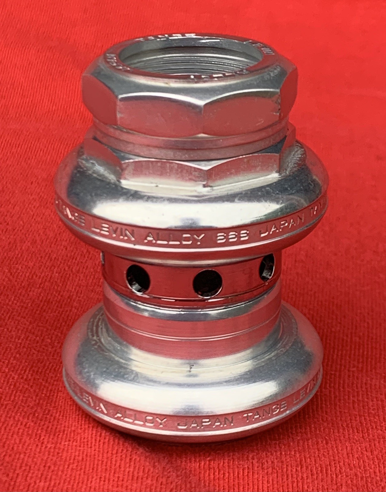 Vintage Tange Levin 66S Alloy Headset 1” English Thread for Road/MTB/Track/BMX
