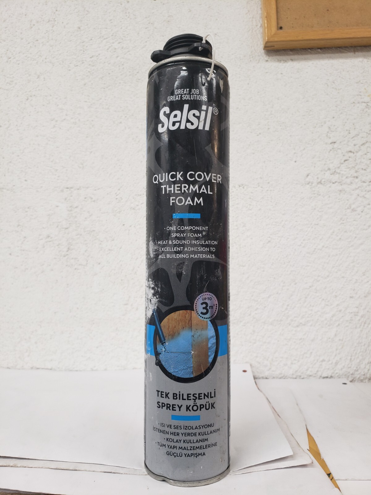 Selsil Quick Cover Thermal Foam Insulation 750ml exp 9/3/23